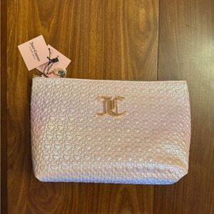 Juicy Couture Pink Travel Cosmetic Bag